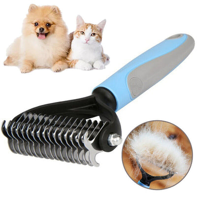 Grooming Brush Double Sided Shedding